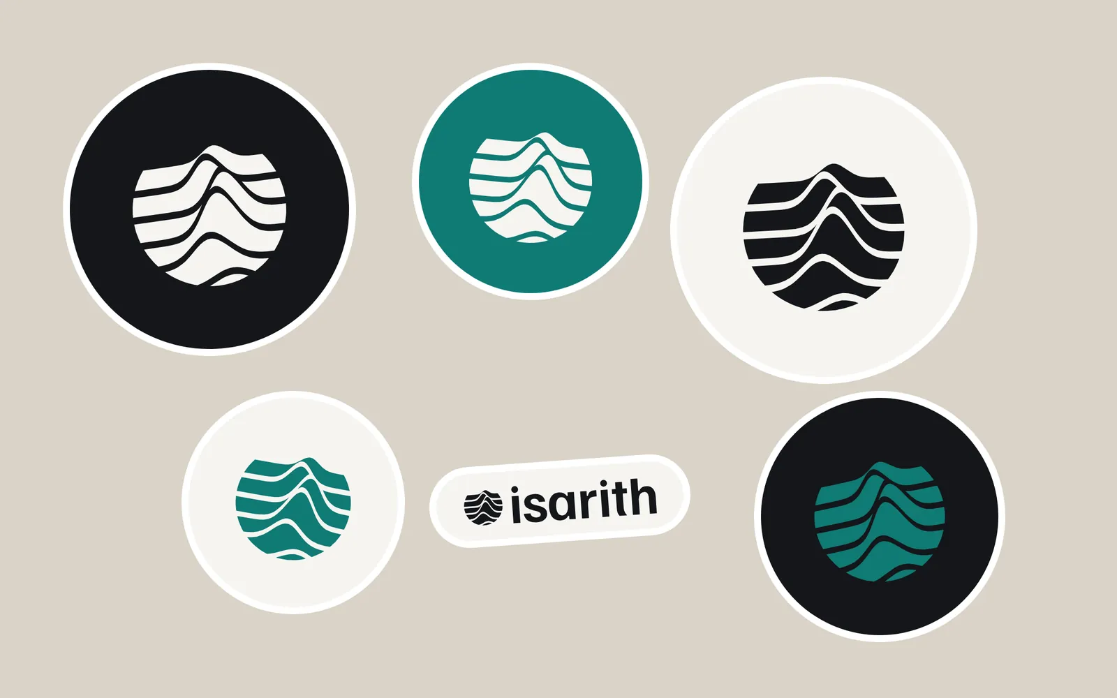 Isarith sticker sheet